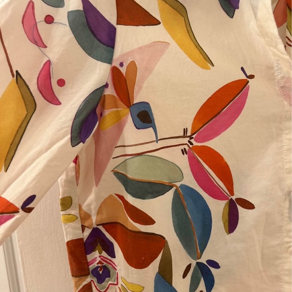 Zara Colorful Leaf Print Set - Picture 4 of 7